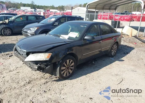 2009 Hyundai Sonata Limited z USA, uszkodzony, nr VIN 5NPEU46C19H526639